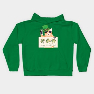 Happy St Patricks Day Kids Hoodie